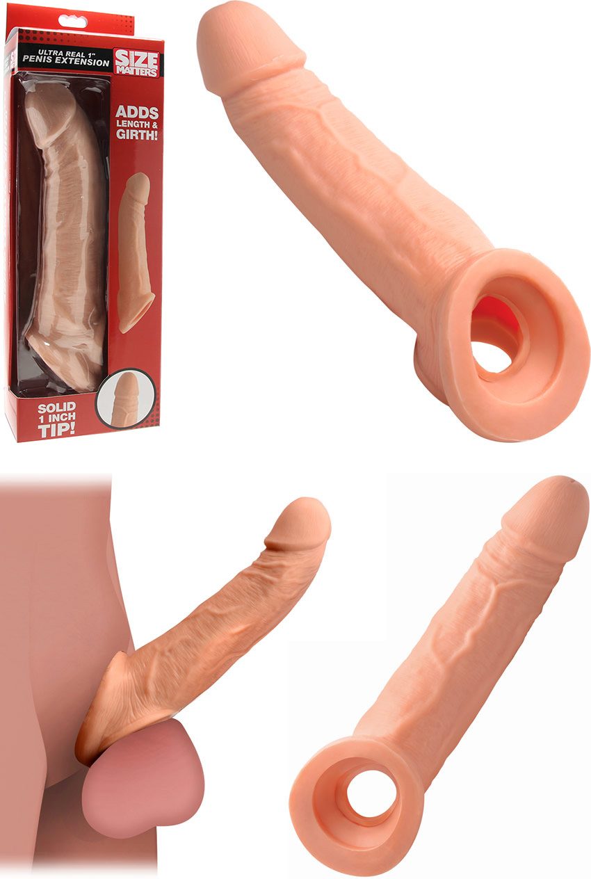 Size Matters Ultra Real Extension | Gaine pour agrandir le pénis