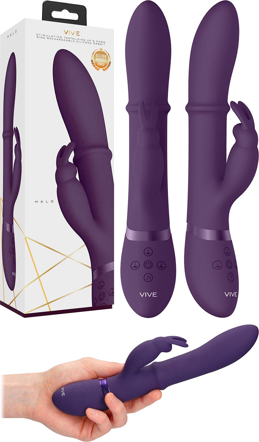 Vive Halo | Rabbit-Vibrator mit Stimulierungsring