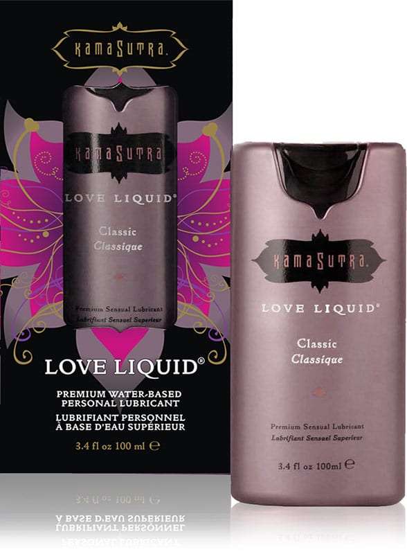 Kamasutra Love Liquid Classic Gleitmittel - 100 ml (Wasserbasis)