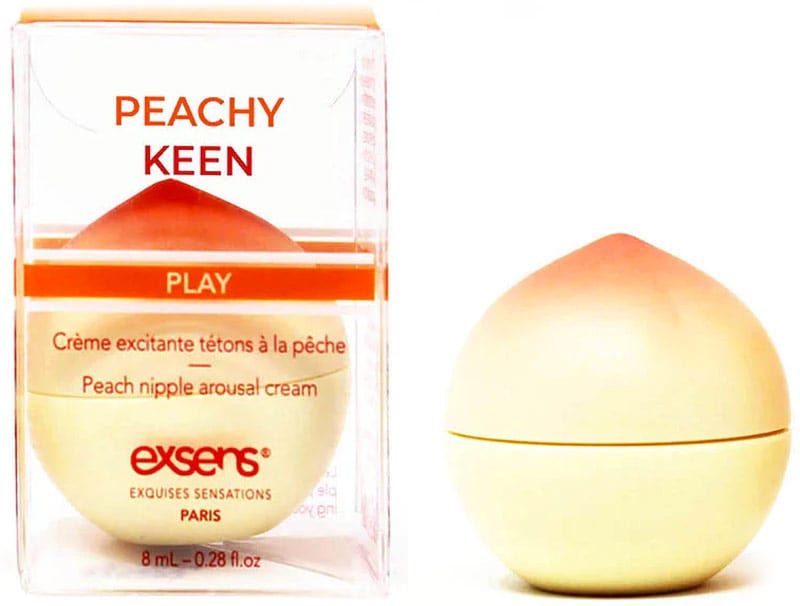 Exsens Peachy Keen | Stimulationscreme für Brustwarzen | Pfirsich