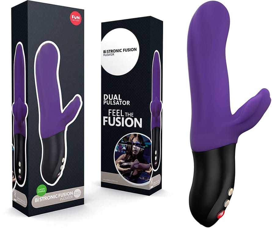 Fun Factory bi Stronic Fusion | Vibromasseur et pulsateur en un sextoy