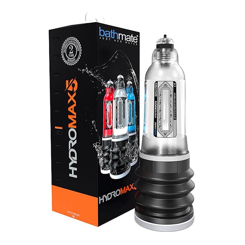 Bathmate Hydromax 5 | Pompe à pénis large et performante