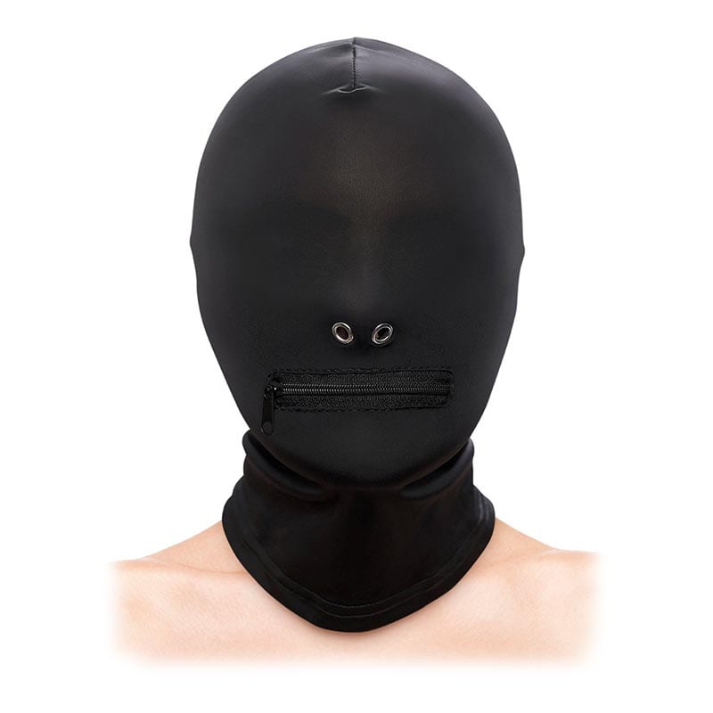 Fetish & Fashion Zippered Mouth | Haube mit Reißverschluss