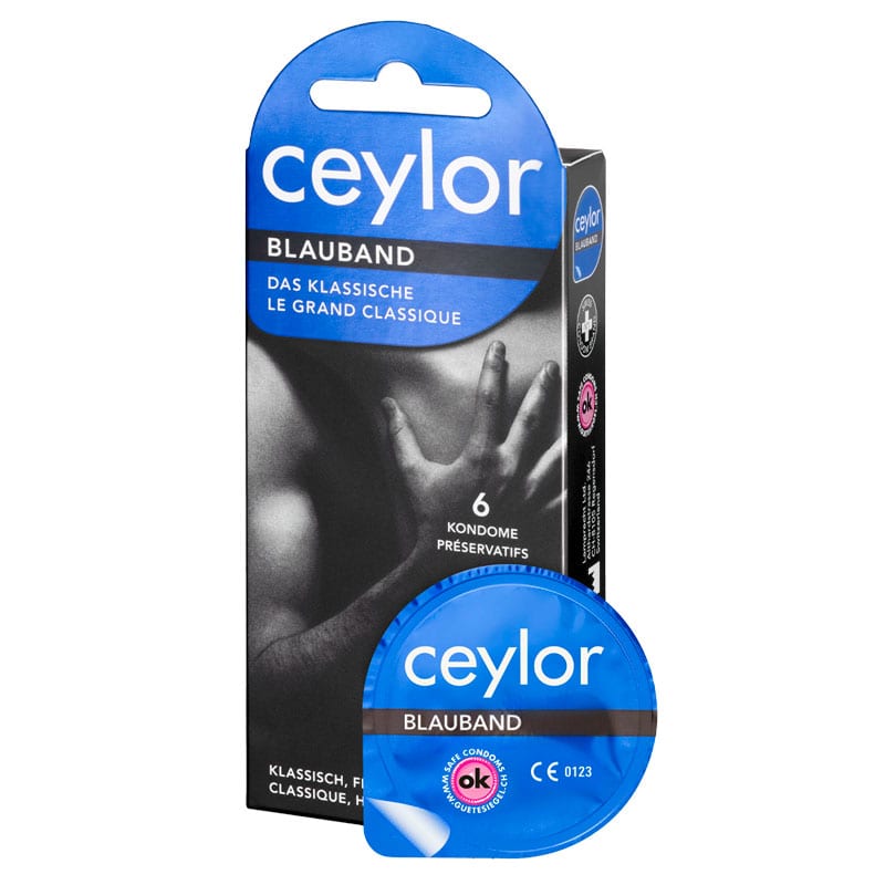 Ceylor Blauband - 6 Kondome - Diskrete Lieferung in 24 Std