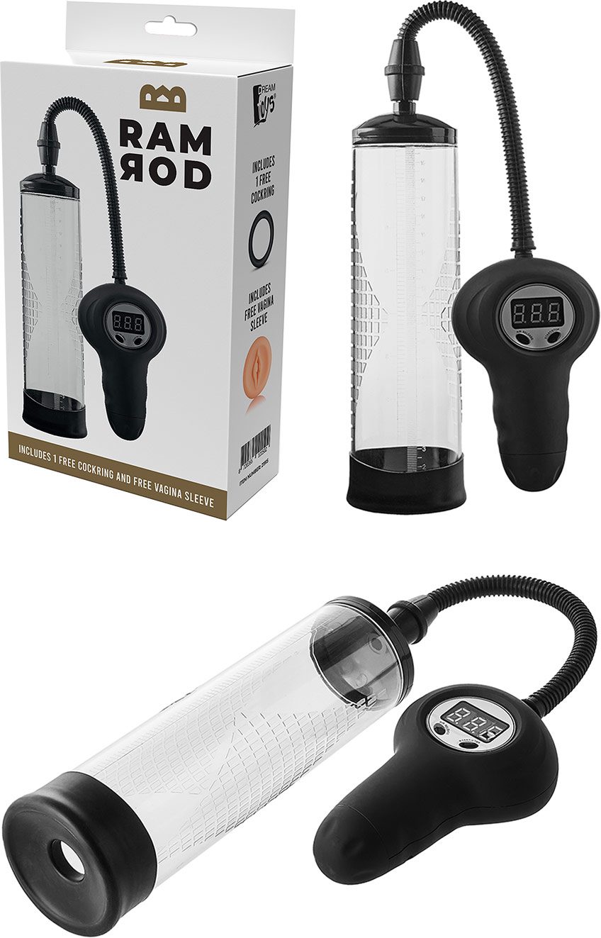 Dreamtoys Ramroad | Automatische Luft-Penispumpe mit Vagina inklusive