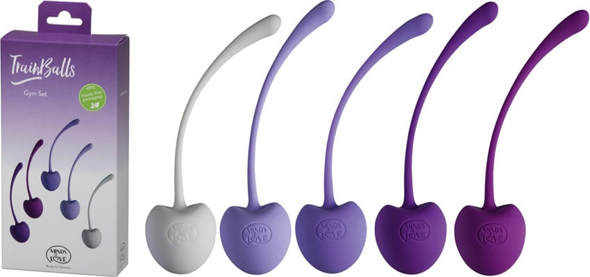 Minds of Love TrainBalls | Set d'entrainement vaginal 5 pièces