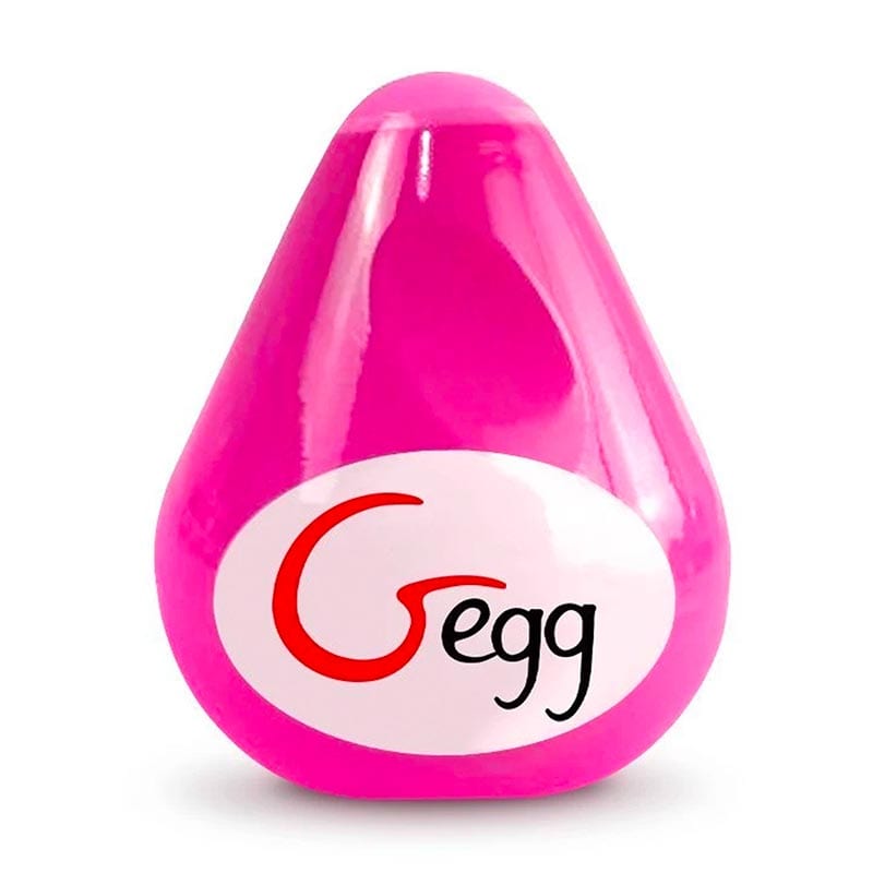 Gvibe Gegg Rose | Masturbateur oeuf texturé | Avec "tétons" internes