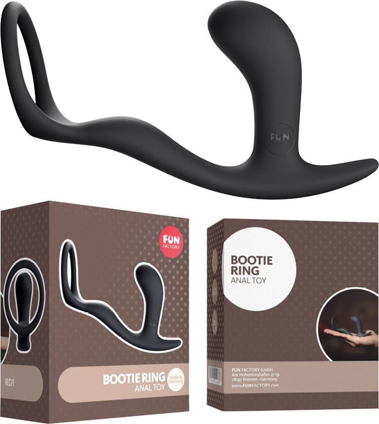 Fun Factory Bootie Ring | Analplug aus Silikon mit Penisring