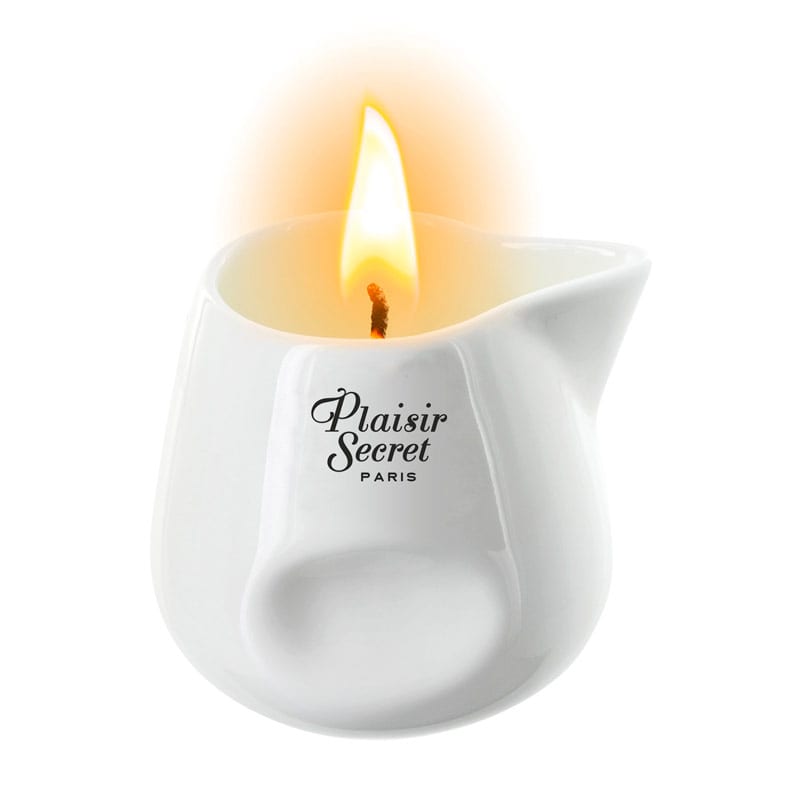 Plaisirs Secrets Bubble Gum | Bougie de massage érotique | 80 ml
