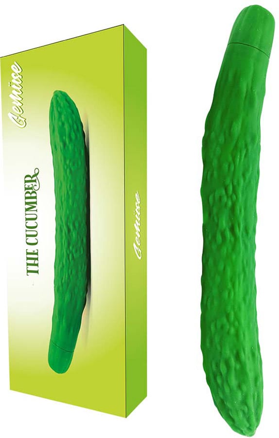 Gemüse The Cucumber | Vibromasseur en forme de concombre