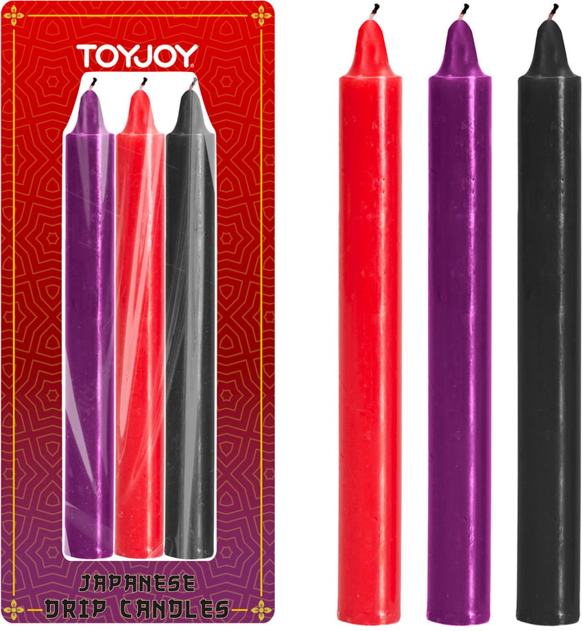 ToyJoy Japanese Drip Candles | Kerze für Bondage-Spiele mit Wachs