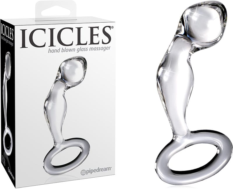 Plug anal en verre Icicles No. 46
