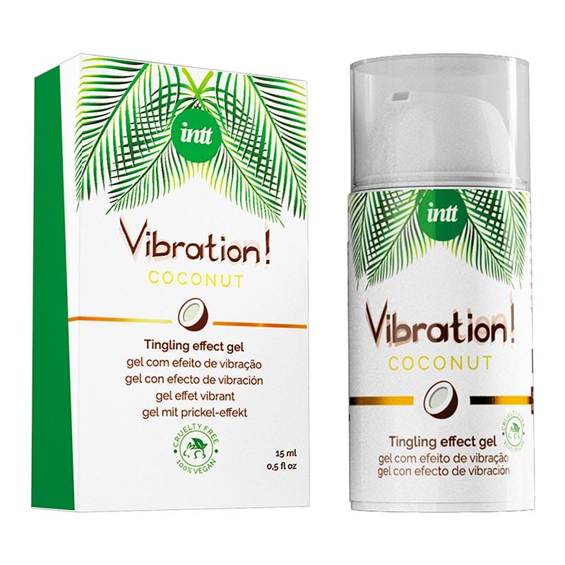 Intt Vibration! Coconut | Orgasmusverstärkendes Gel | Kokosnuss
