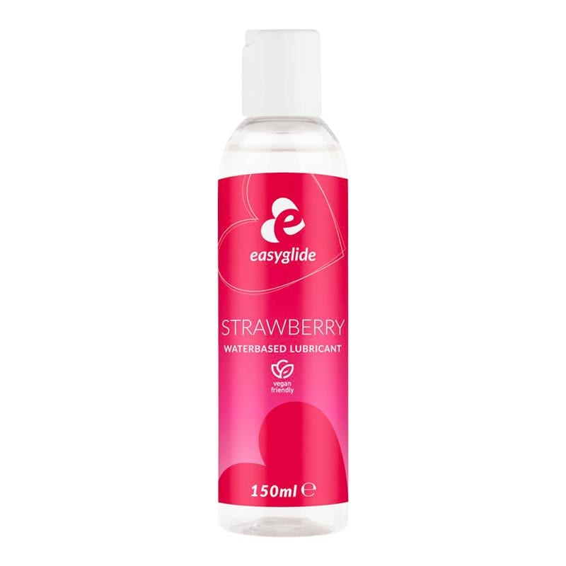 Easyglide Strawberry | Erdbeeraromatisiertes Gleitgel auf Wasserbasis