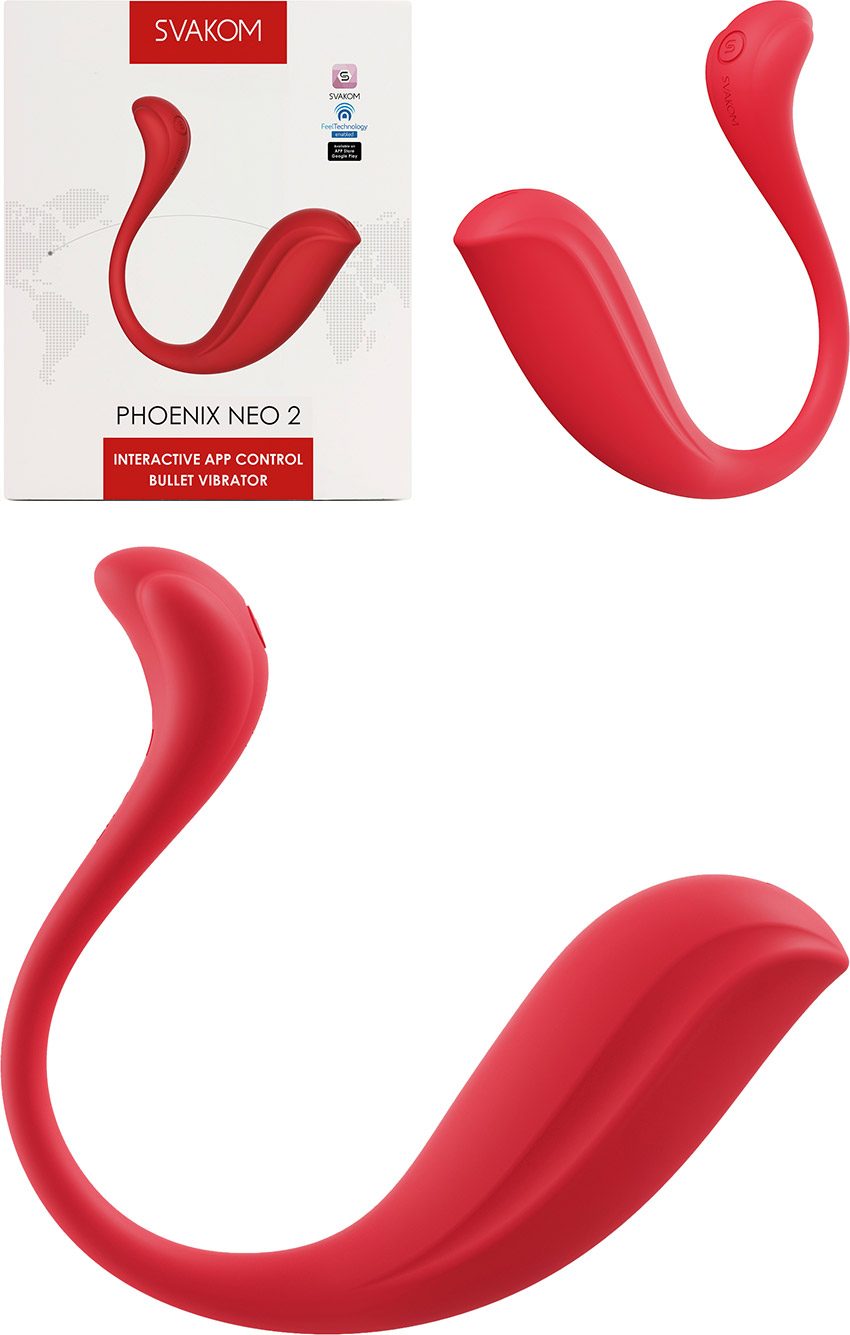 Svakom Phoenix Neo 2 | Oeuf vibrant connecté | App FeelConnect