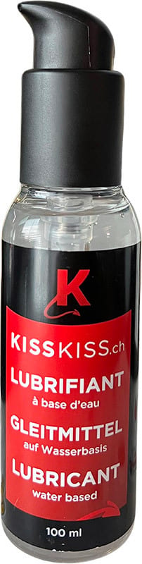 KissKiss.ch lubrifiant - A base d'eau - Livraison offerte et discrète