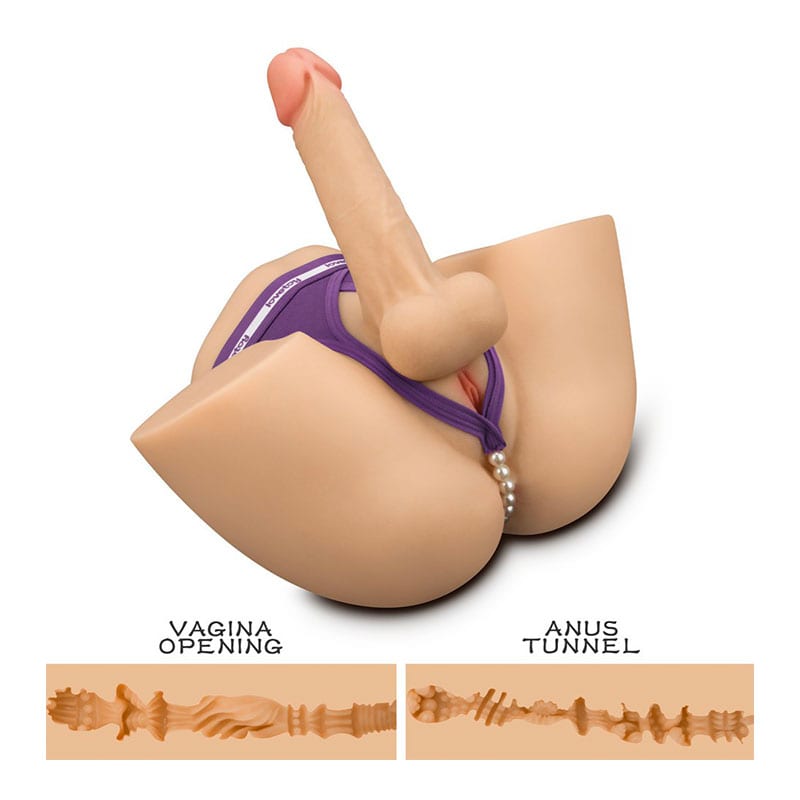 LoveToy Streetgirl's Bendable Dildo | Vagina, Anus und Penis