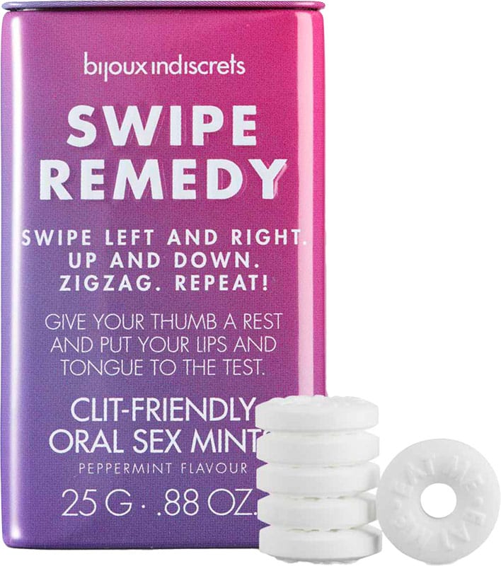 Bijoux Indiscrets Swipe Remedy | Pfefferminzbonbons für den Oralsex