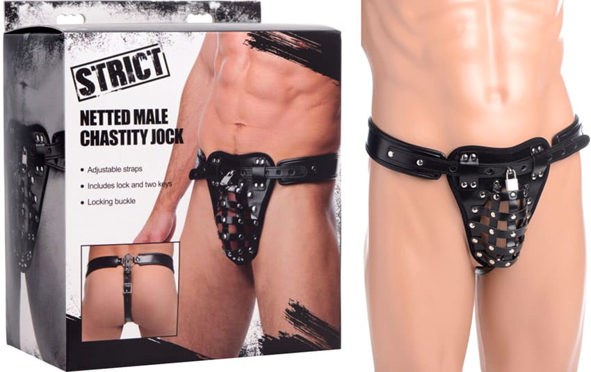 Strict Netted | Ceinture de chasteté avec cage pour pénis