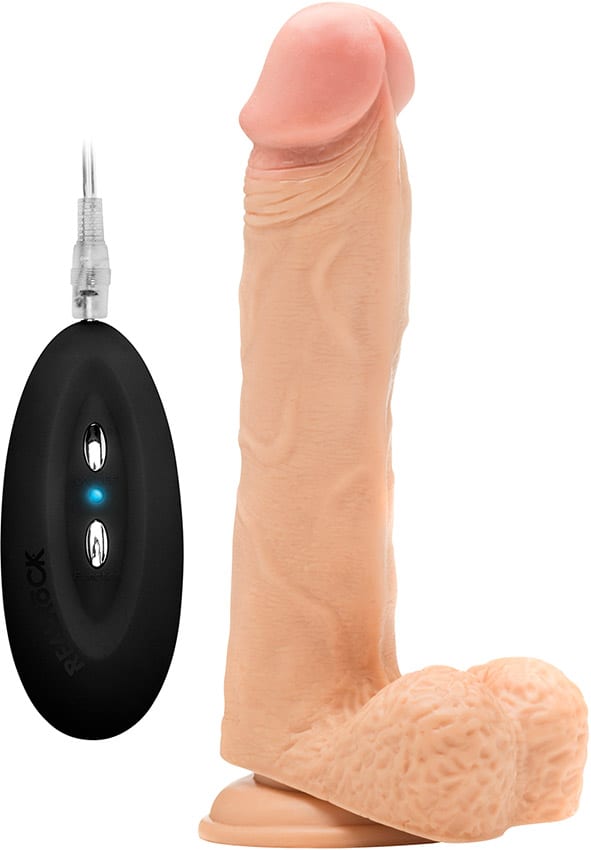 RealRock 9" | Realistischer und ferngesteuerter Vibrator | 18 cm