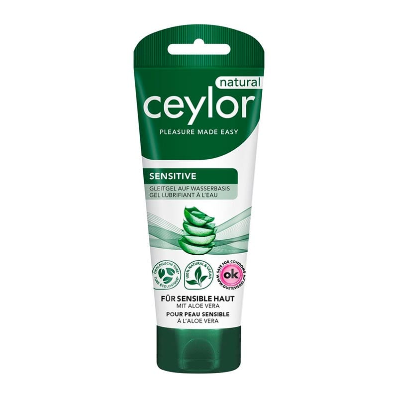 Ceylor Natural Sensitive | 100 % natürliches Gleitgel | Auf Wasserbasis