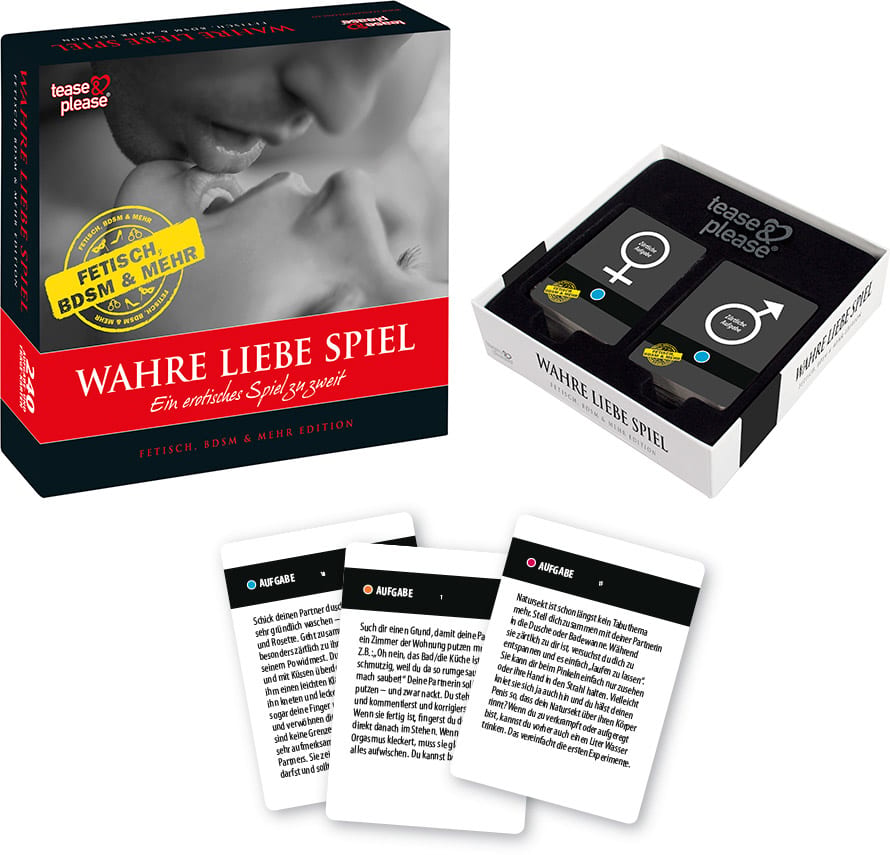 Tease & Please | Wahre Liebe Spiel | Fetisch, BDSM & mehr | DE-Version