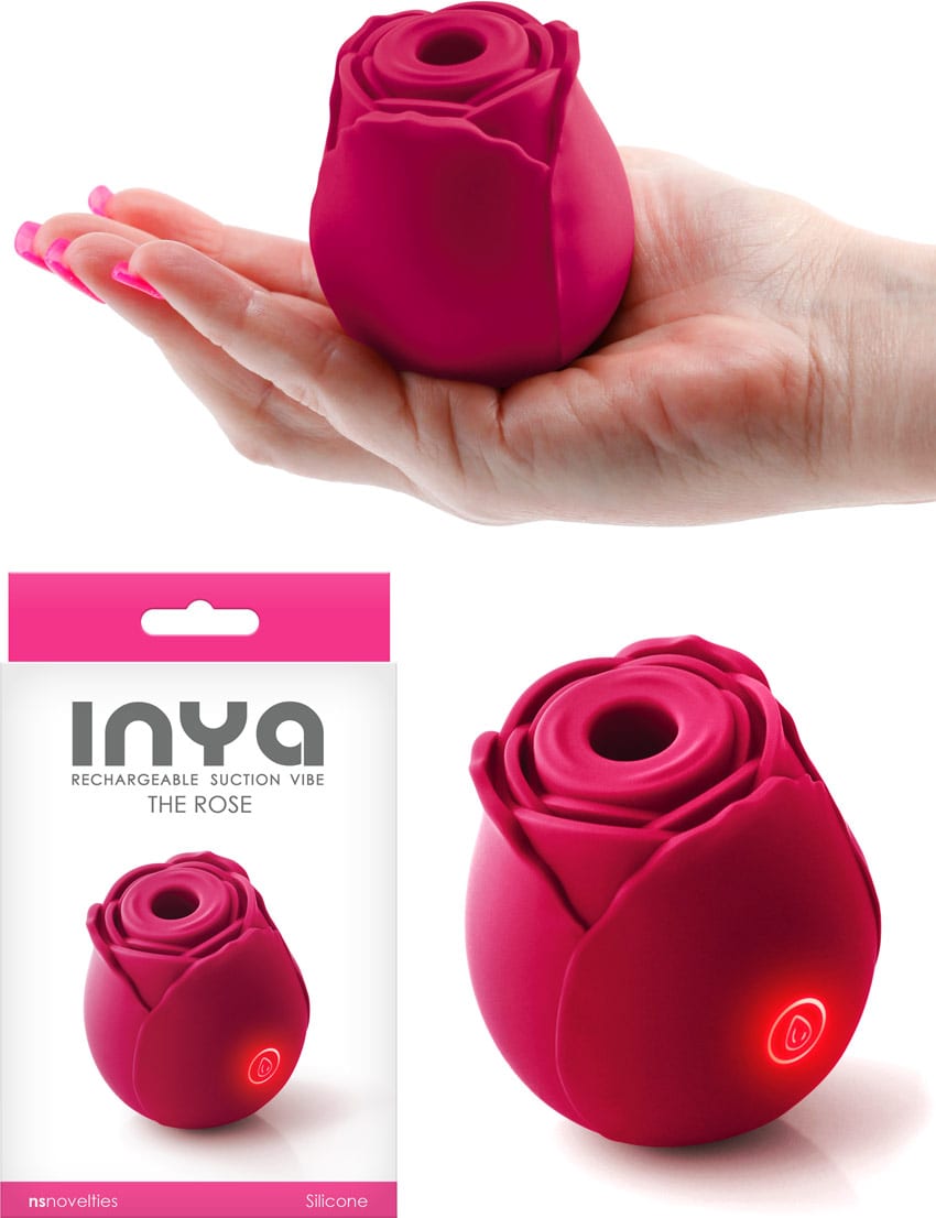 Inya The Rose | Stimulateur de clitoris | Rechargeable et étanche