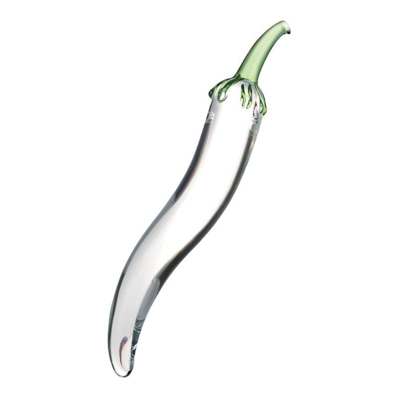Gläs Naturals Chili Pepper | Glasdildo in Form einer Chilischote