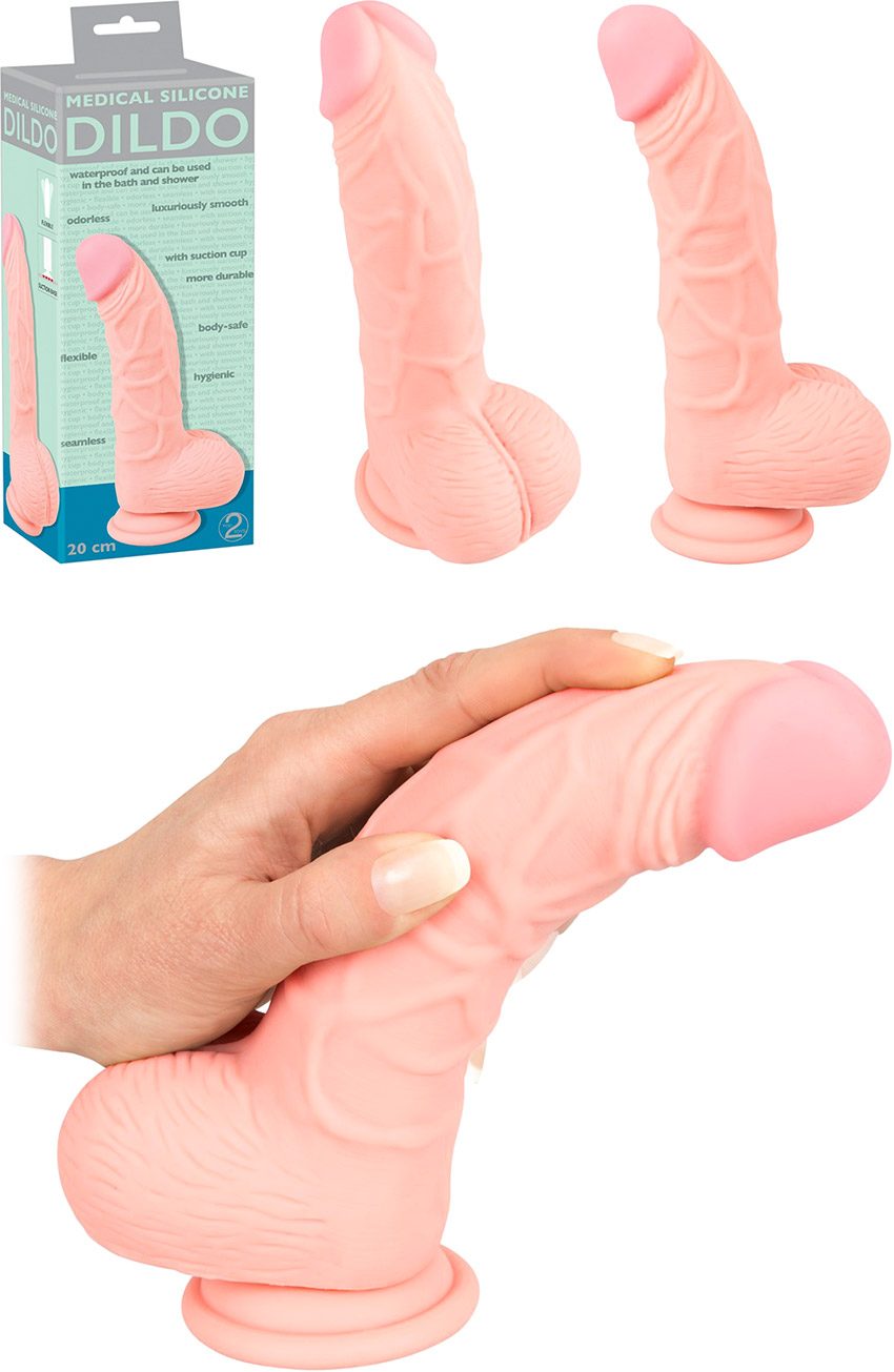 You2Toys | Realistischer Dildo aus medizinischem Silikon | 16 cm