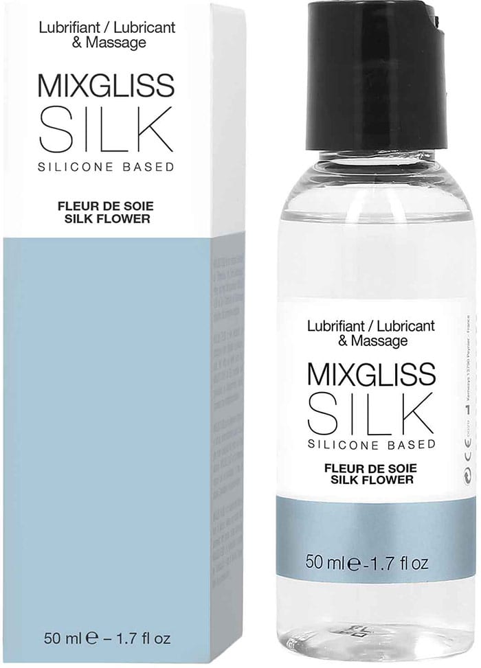 MixGliss Silk | Lubrifiant à base de silicone | Fleur de Soie