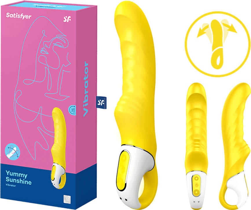 Satisfyer Vibes - Yummy Sunshine | Vibromasseur spécial point G