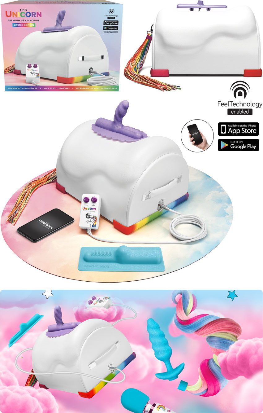 The Cowgirl Unicorn Premium Sex Machine | Machine sexuelle puissante