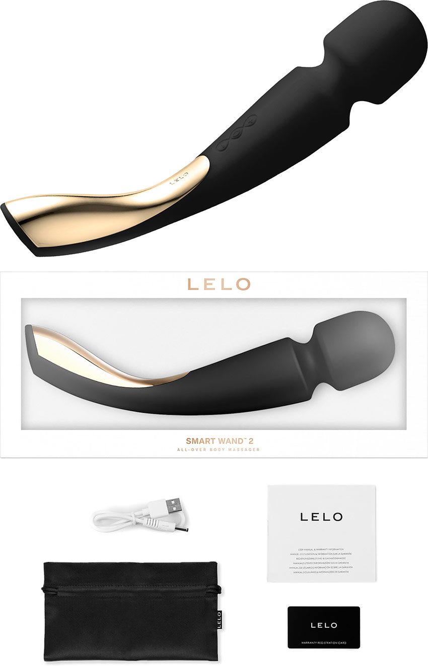 LELO Smart Wand 2 Large | Grande et puissante baguette vibrante