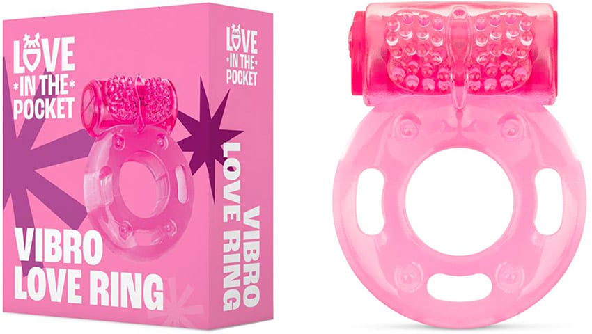 Love in the Pocket Love Ring | Kleiner und vibrierender Penisring