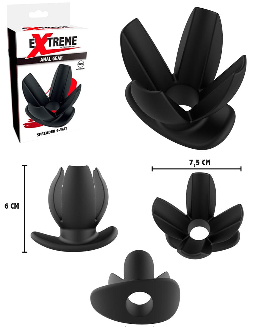 Anal Spreader 4-Way Extreme | Spreizender Analplug