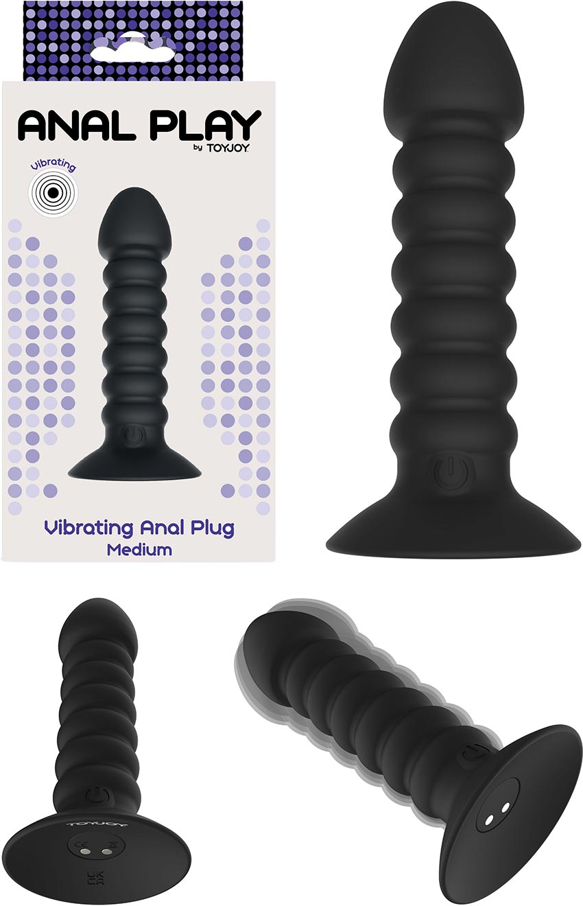 ToyJoy Anal Play | Plug anal vibrant medium | Homme & femme