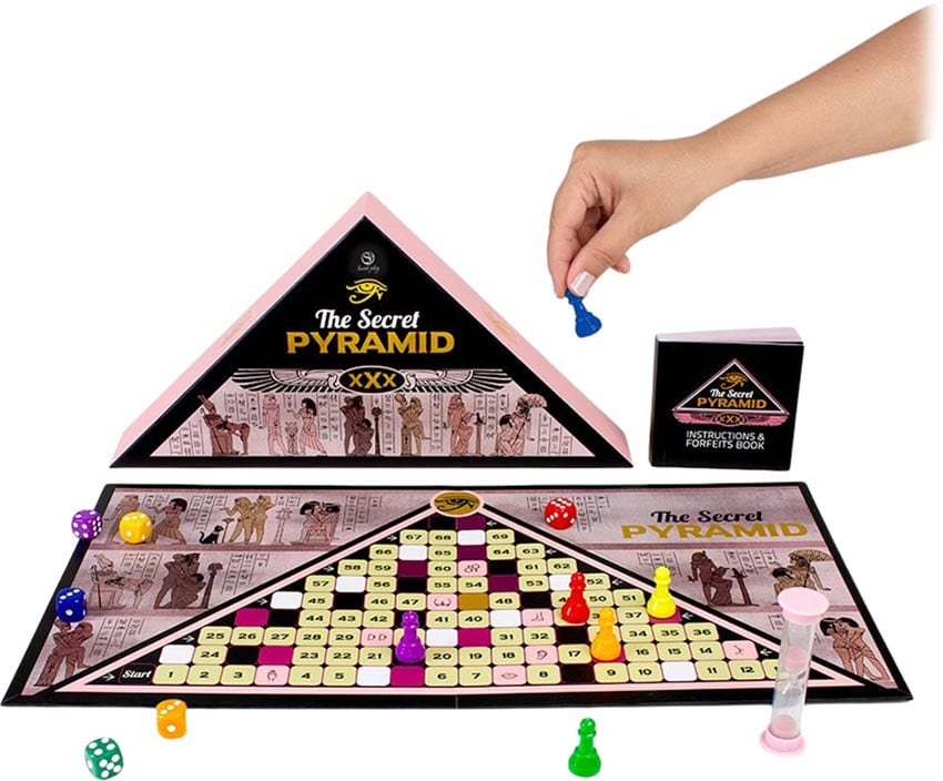 Secret Play The Secret Pyramid | Jeu de plateau érotique pour couple