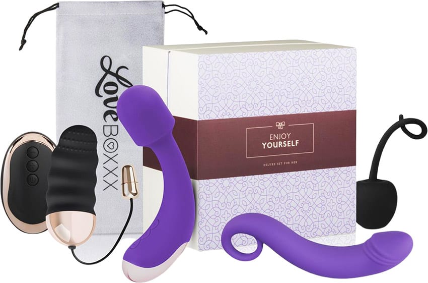 LoveBoxxx Solo Box Women | Coffret pour elle | 5 pièces