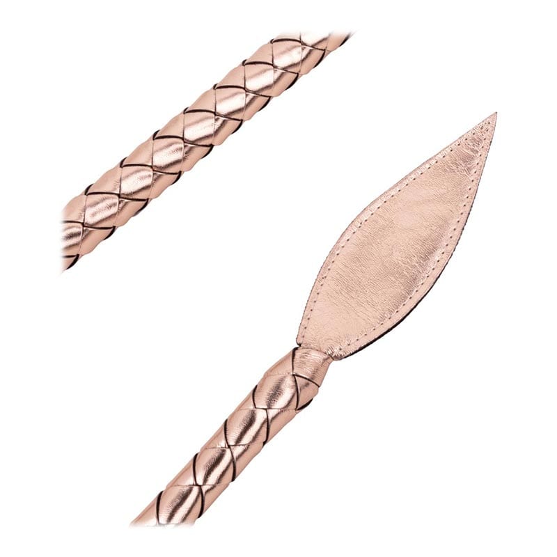 Rosy Gold Kinky Whip | Fouet BDSM élégant rose gold