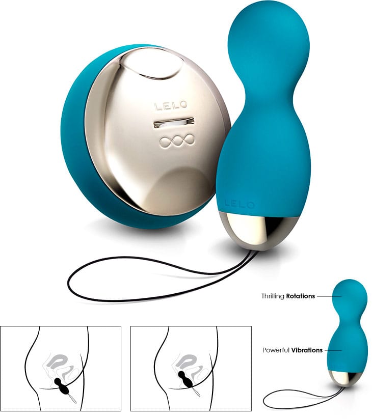 LELO Hula Beads | Boules de Geisha, vibrantes et télécommandées