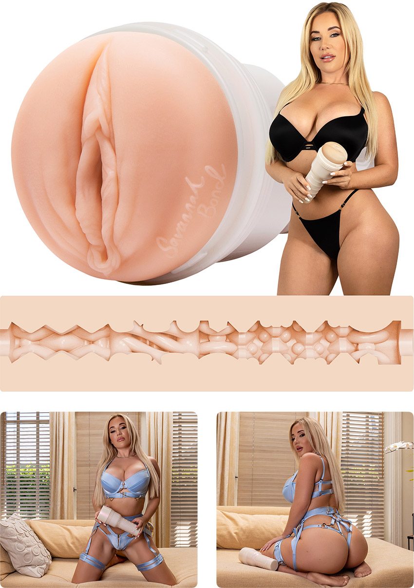 Fleshlight Savannah Bond | Masturbateur réaliste pour homme