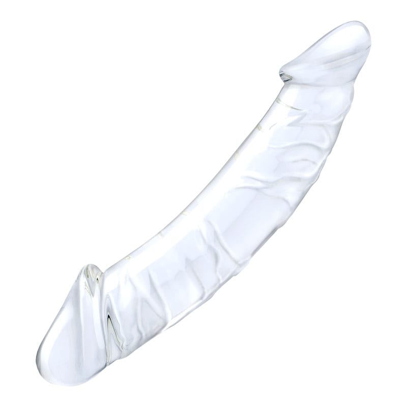 Gläs 10.5" Girthy Realistic | Dildo en verre à double extrémité