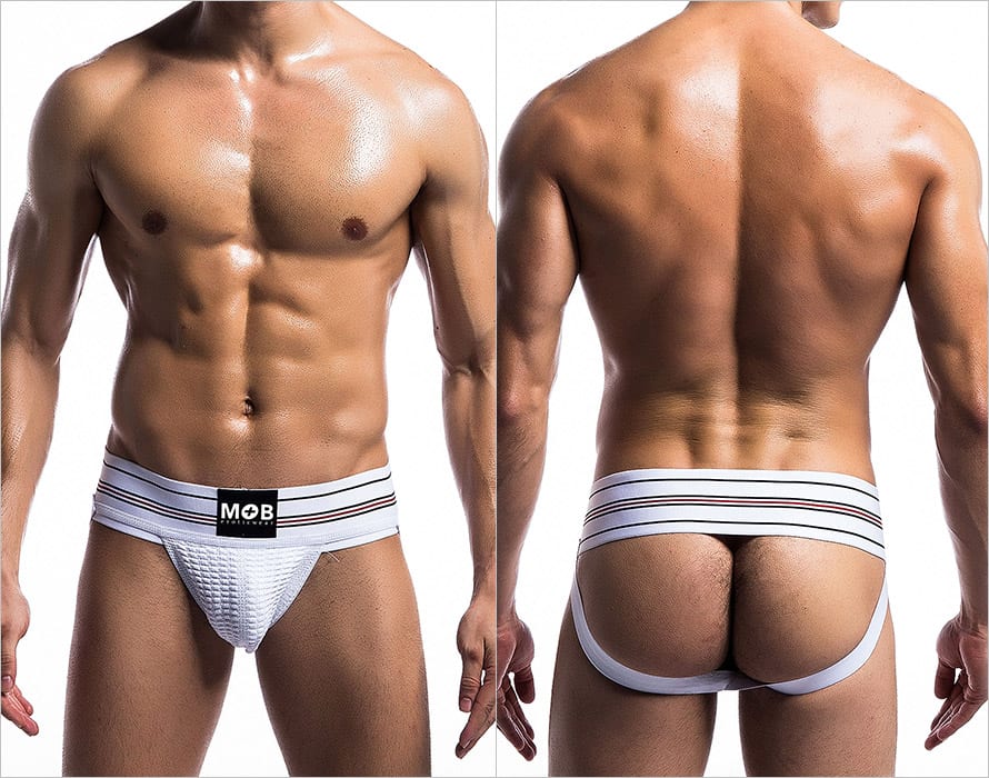 MaleBasics Fetish Classic Wide | Sexy Jockstrap, der das Gesäss freilegt