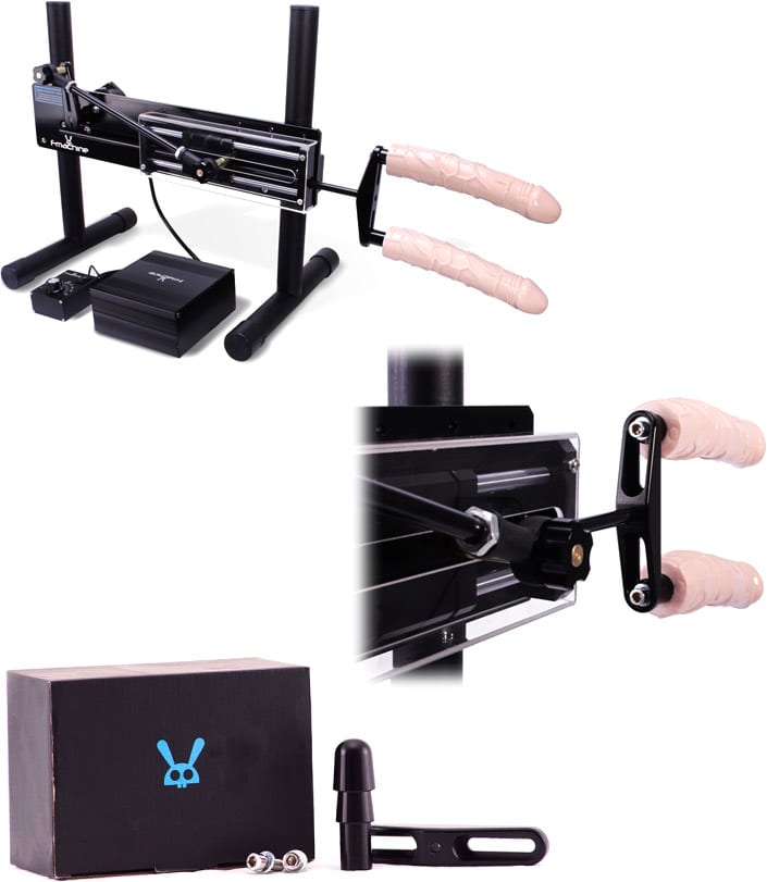 Double Trouble - Doppelpenetrations-Kit - F-Machine Gigolo & Pro II