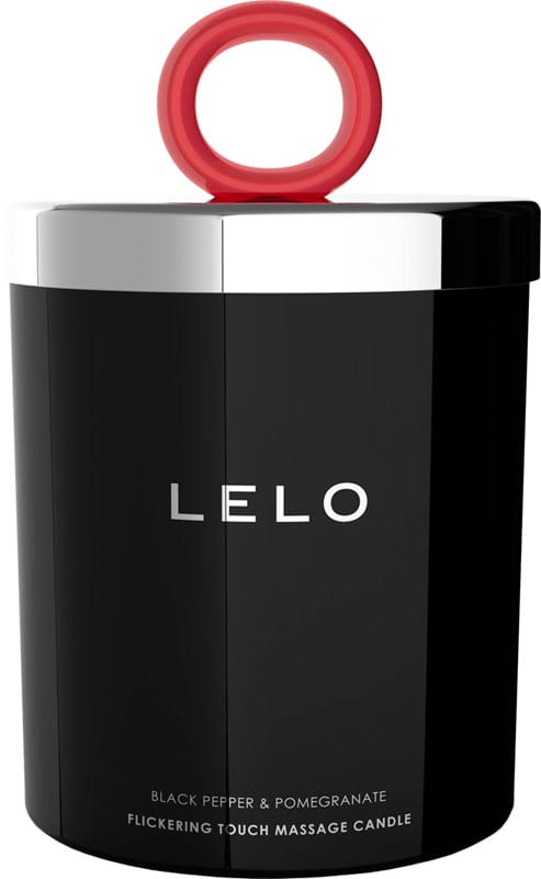 LELO Bougie de massage | Grenade et poivre noir, à la cire de soja