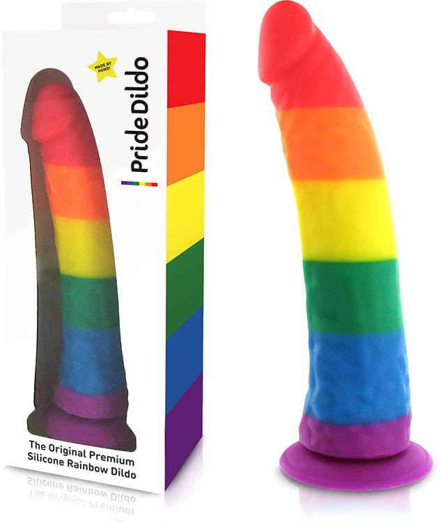 Pride Dildo Silikon Dildo - Pride Sexspielzeug