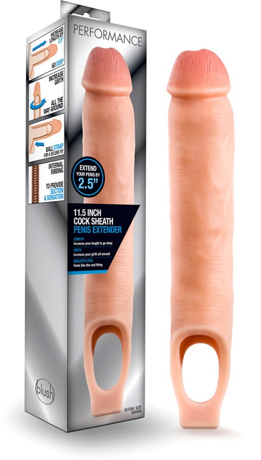 Blush Performance 11.5" | Hülle zur Vergrösserung des Penis | 22 cm