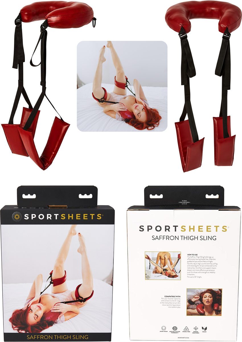 Sportsheets Saffron Thigh Sling | Oberschenkelharness Beine gespreizt