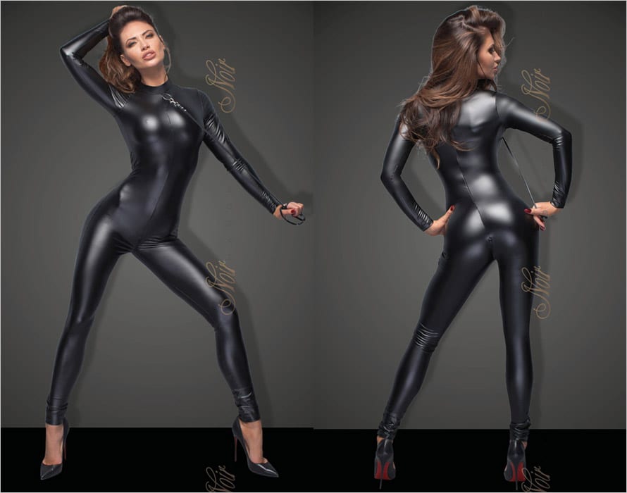 Noir Handmade F162 Overall Powerwetlook | Combinaison intégrale