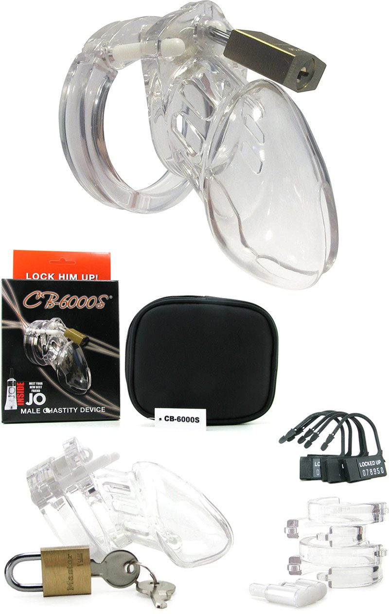 CB-X CB-6000 S | Cage de chasteté en polycarbonate transparent